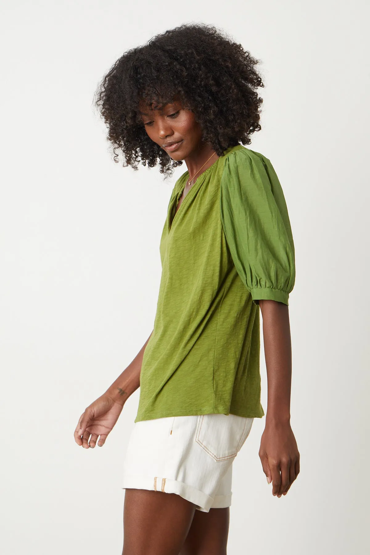 MALLORY PUFF SLEEVE TOP