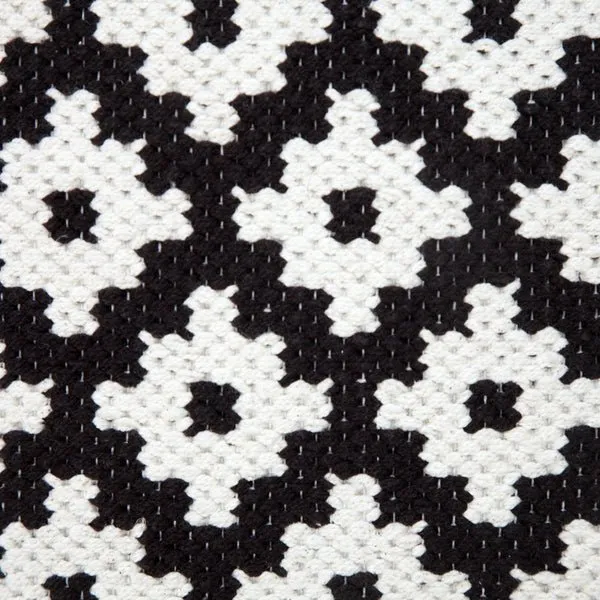 Modern Motif 07758BKT Black/White Pillow