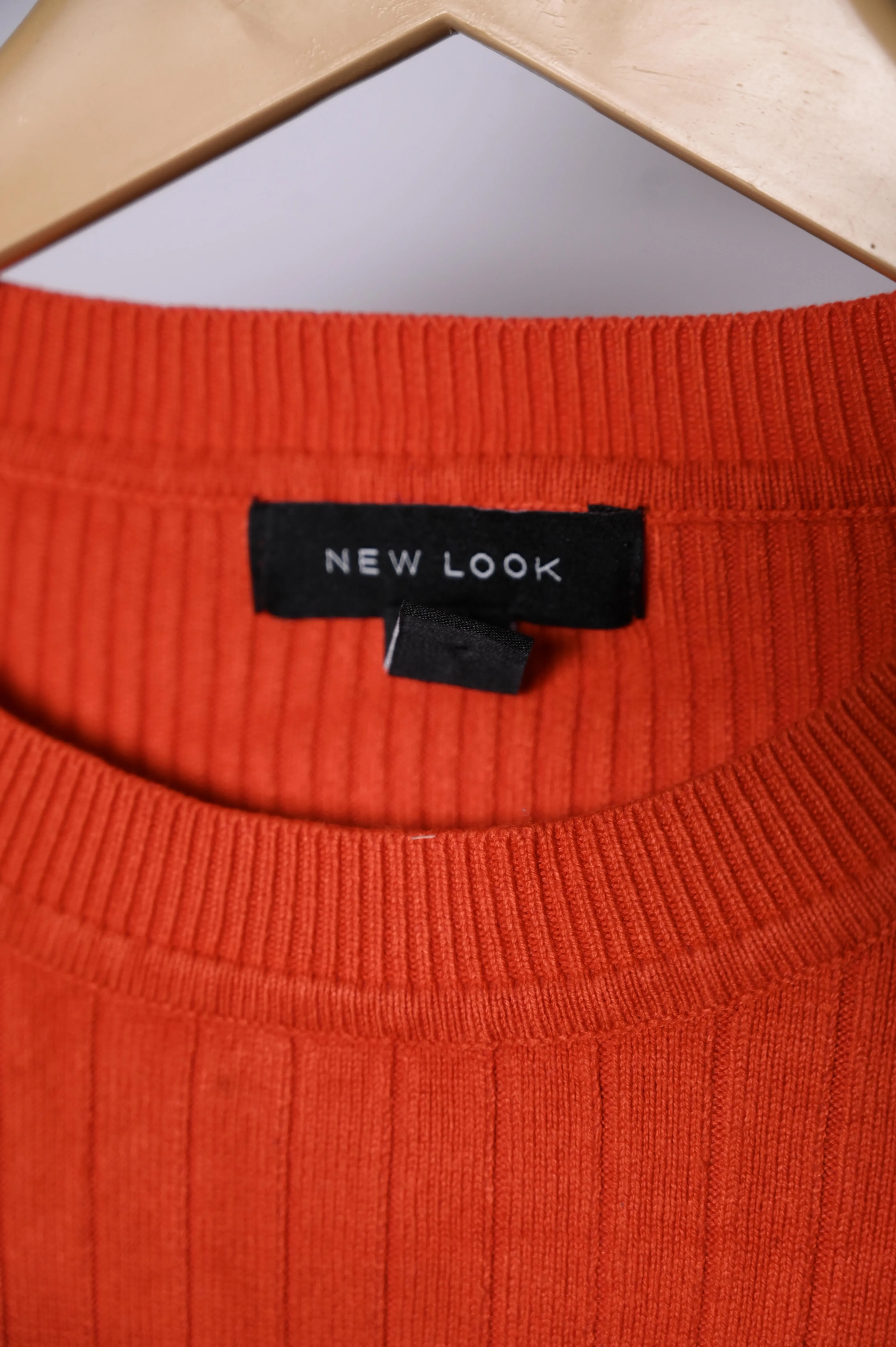 New Look Orange Small Sweatshirt