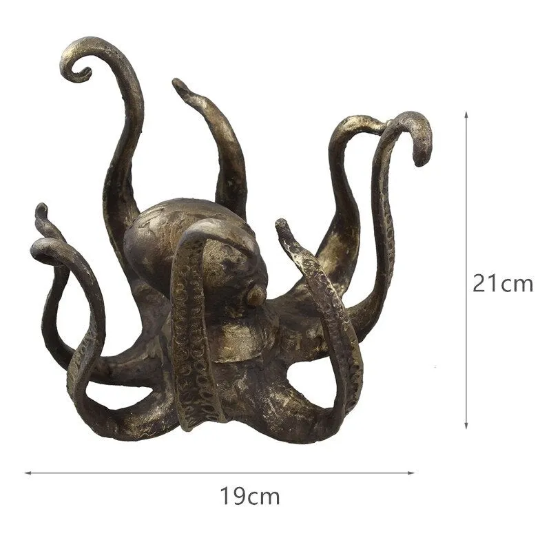 Octopus Resin Decorative Mug Holder