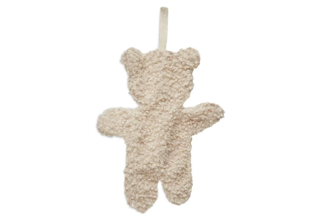 Pacifier Cloth Teddy Bear Natural