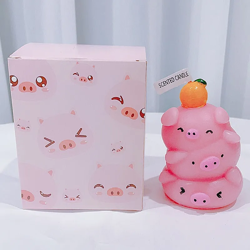 Piggy Tower Shaped Aromatherapy Candle, HG0019