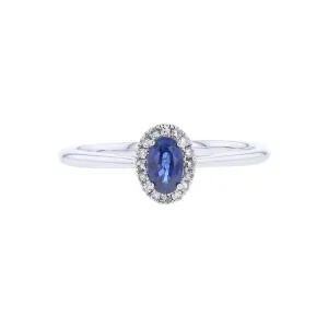 Popsicle Sapphire & Diamond Ring