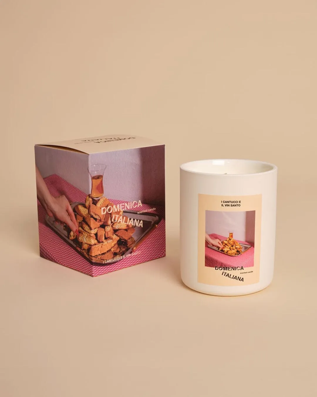 "Cantucci e Vin Santo" candle