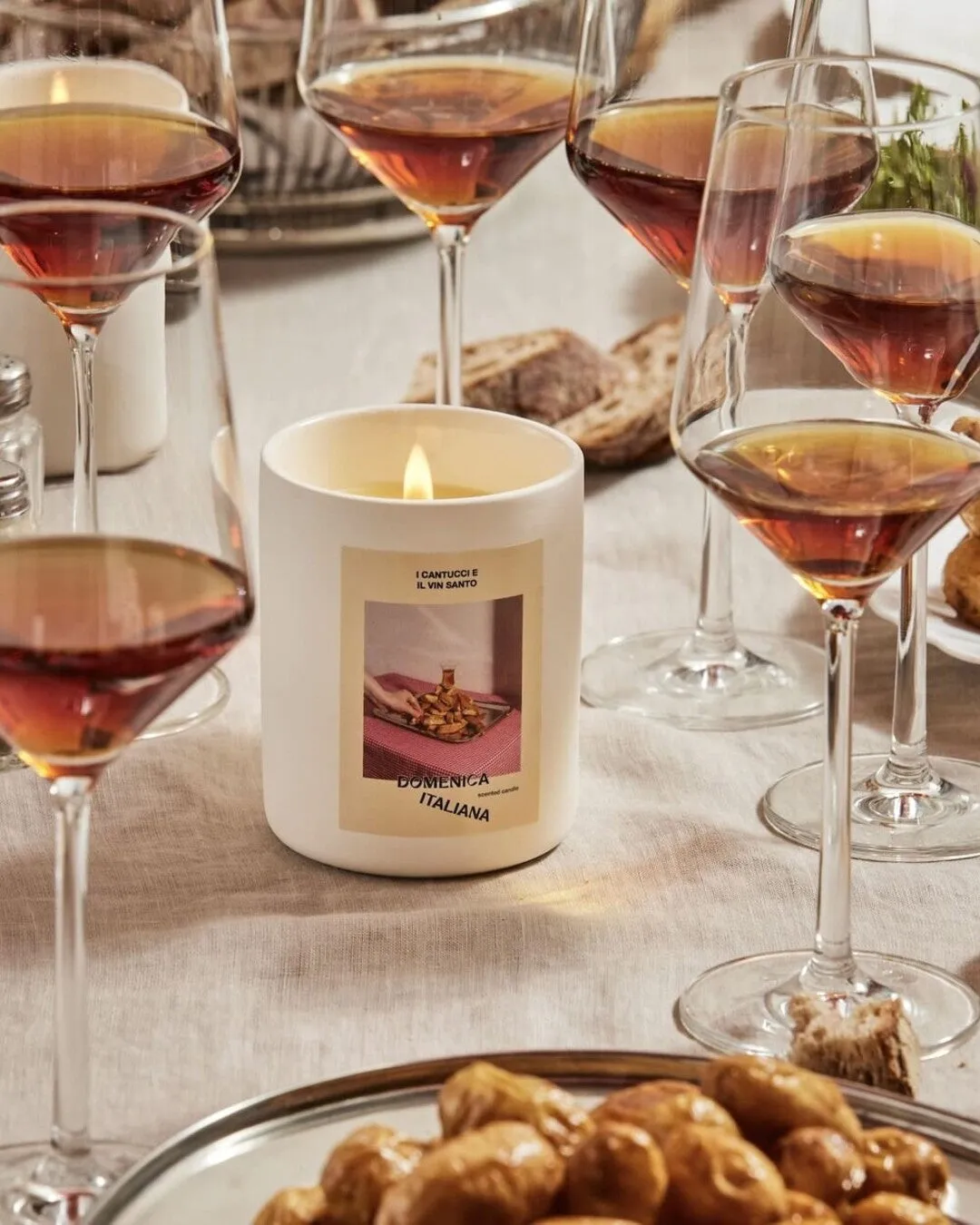 "Cantucci e Vin Santo" candle