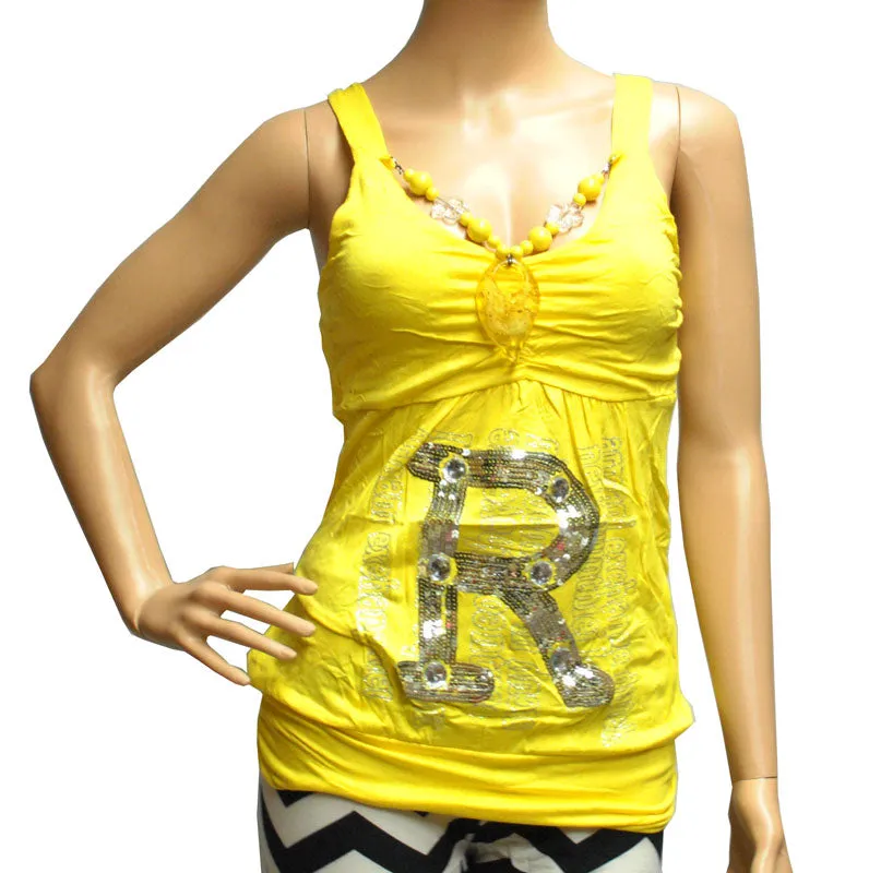 "R" for Romance Initial Fashion Blouses