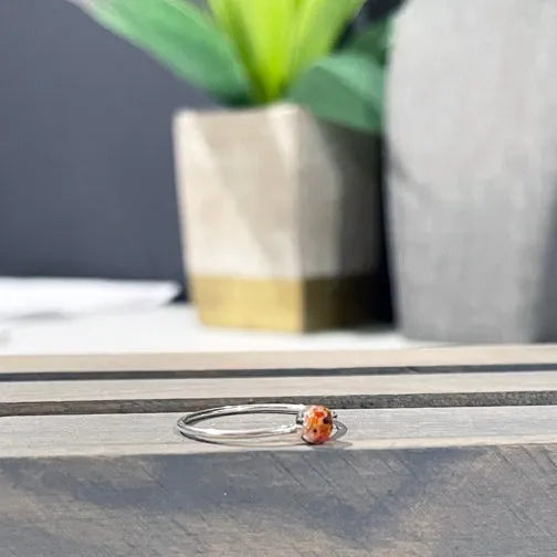 Remembrance Rings Using Flower Petals