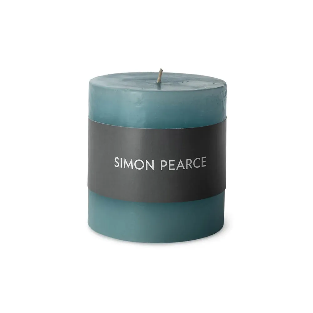 Simon Pearce Pillar Candle 3x4