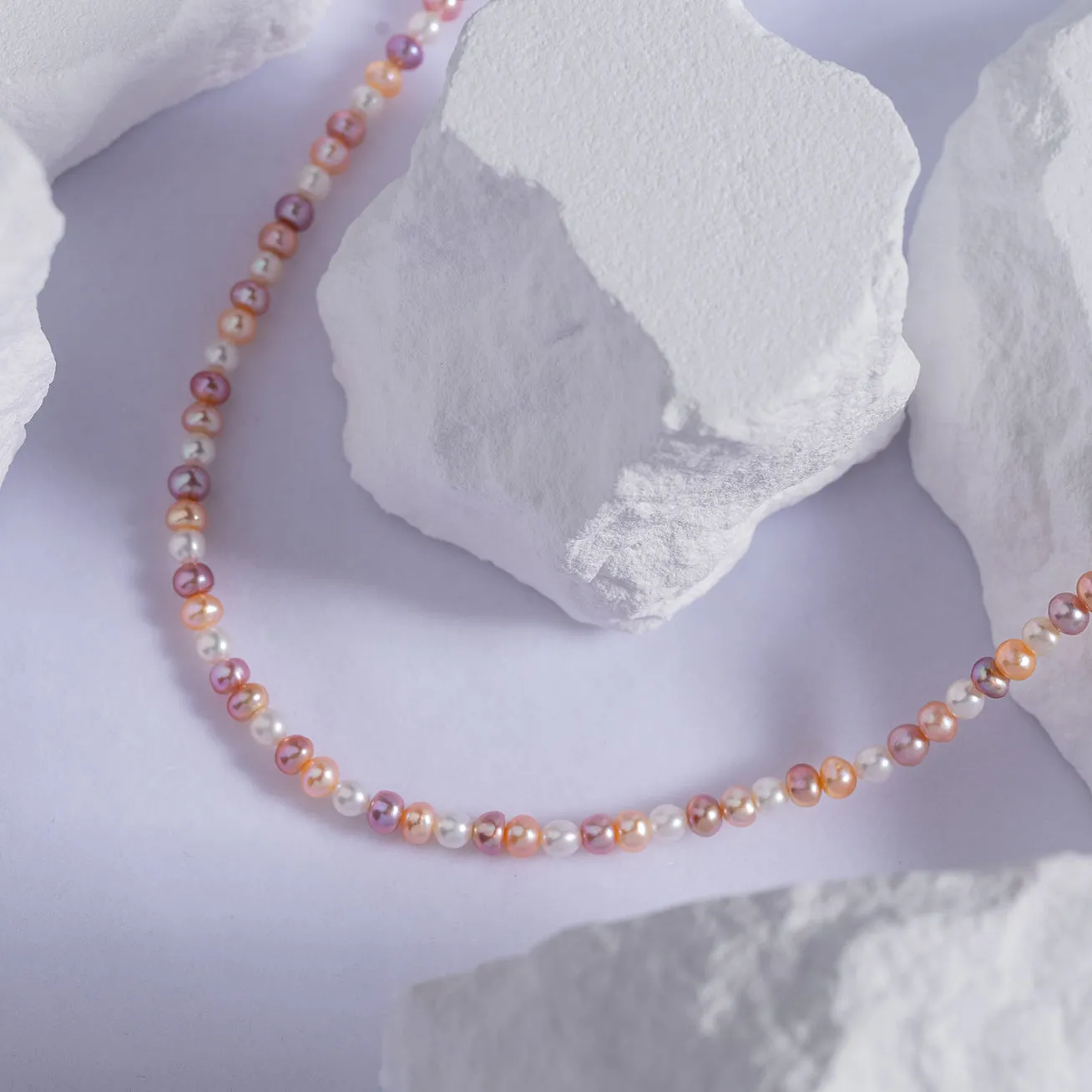 Top Lustre Candy Freshwater Pearl Necklace WN00514