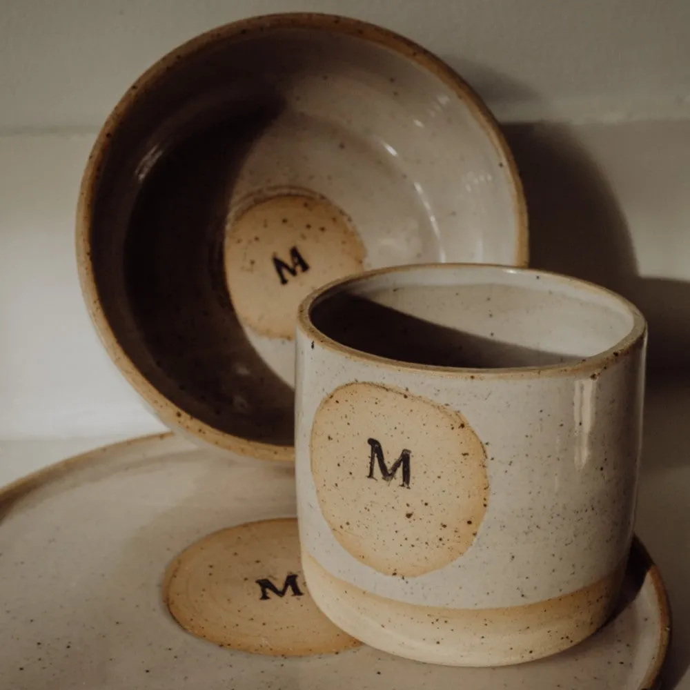 Tothemoon X FF Ceramics - Dinnerware set - Handmade - Personalized