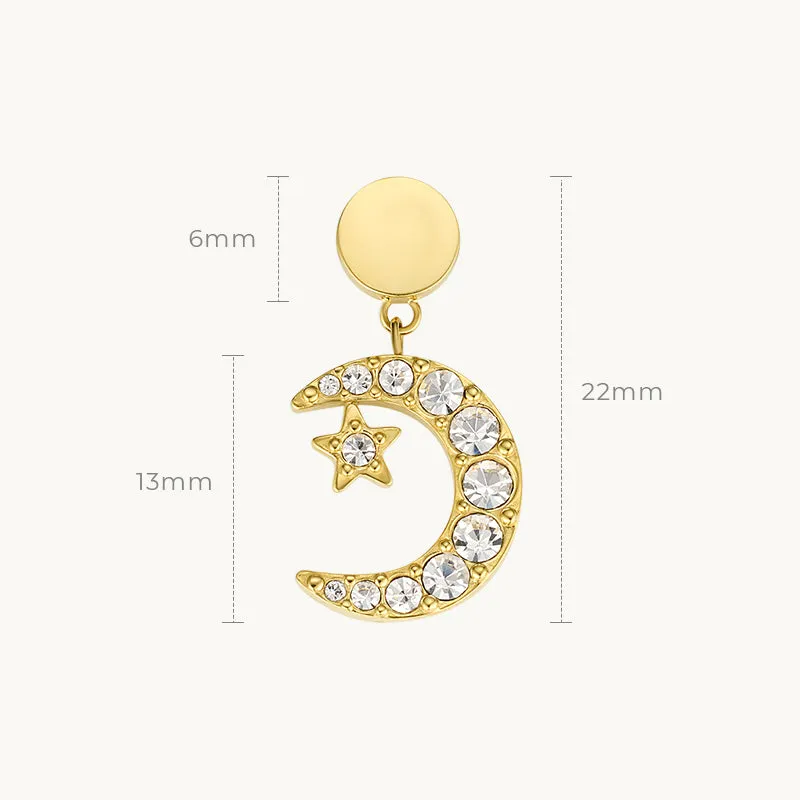 totwoo Moon&Star Earring