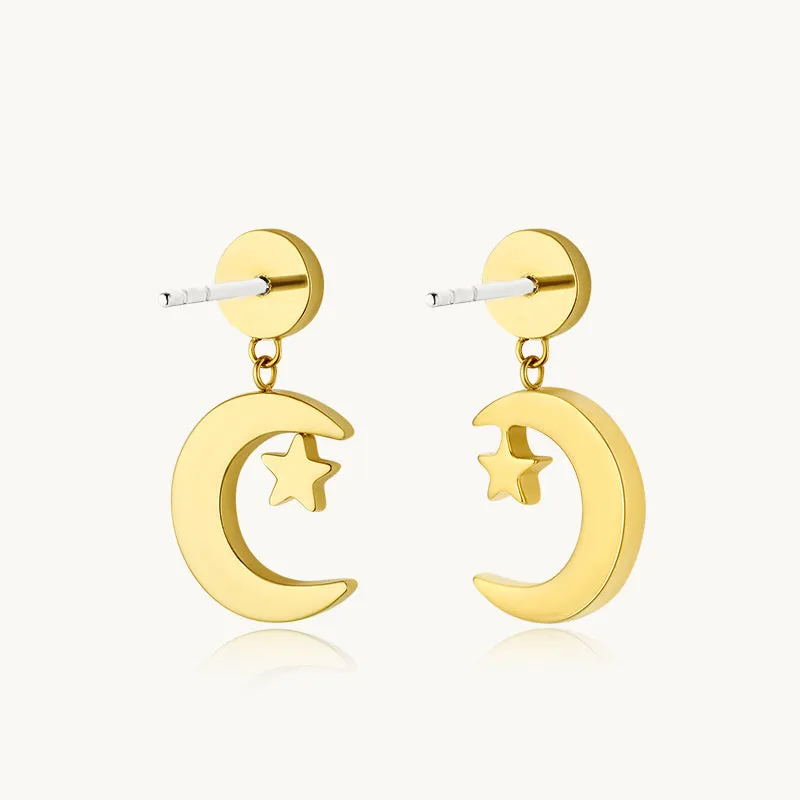 totwoo Moon&Star Earring