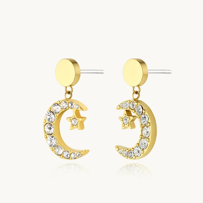 totwoo Moon&Star Earring