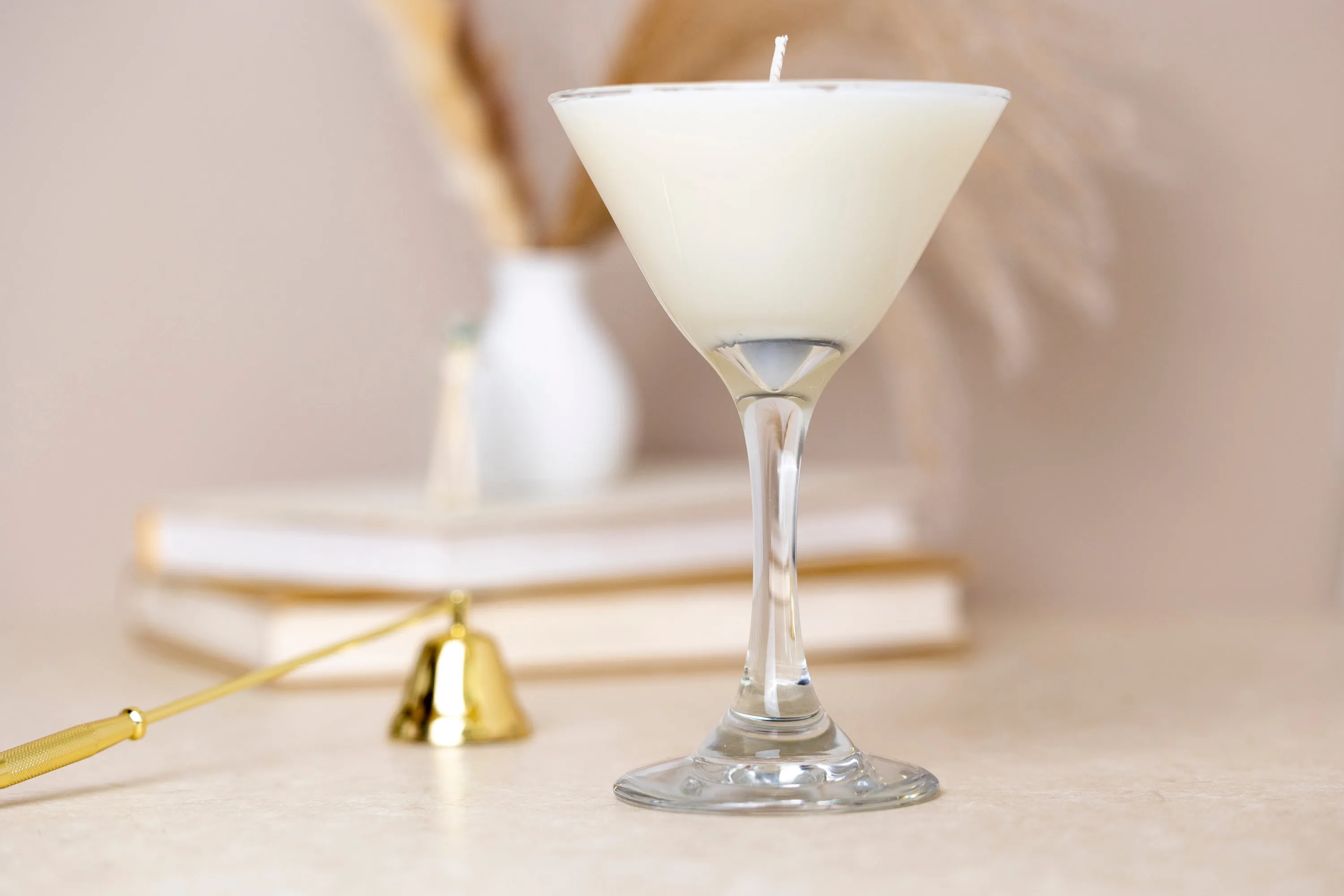 Whimsy Martini Soy Massage Candle