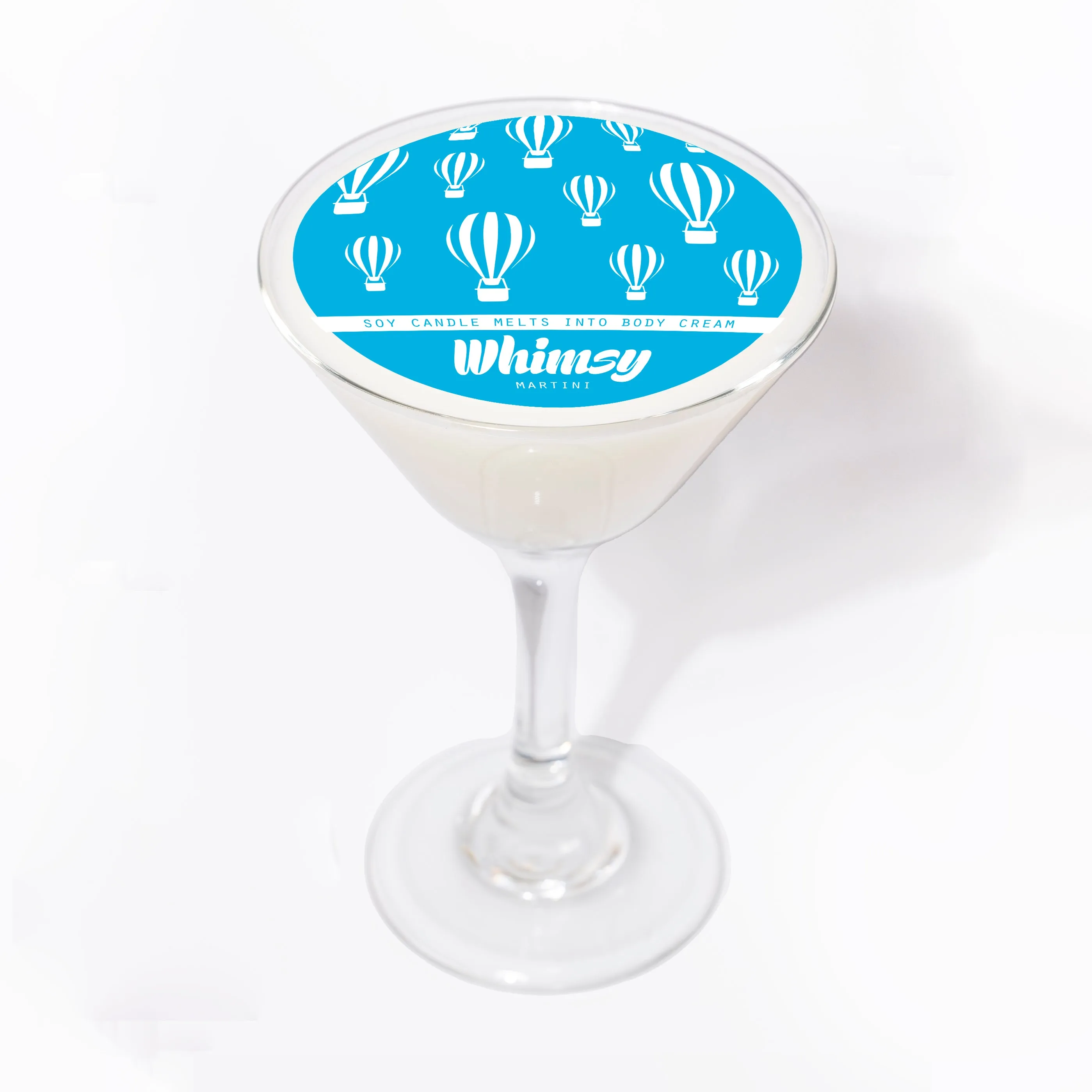 Whimsy Martini Soy Massage Candle