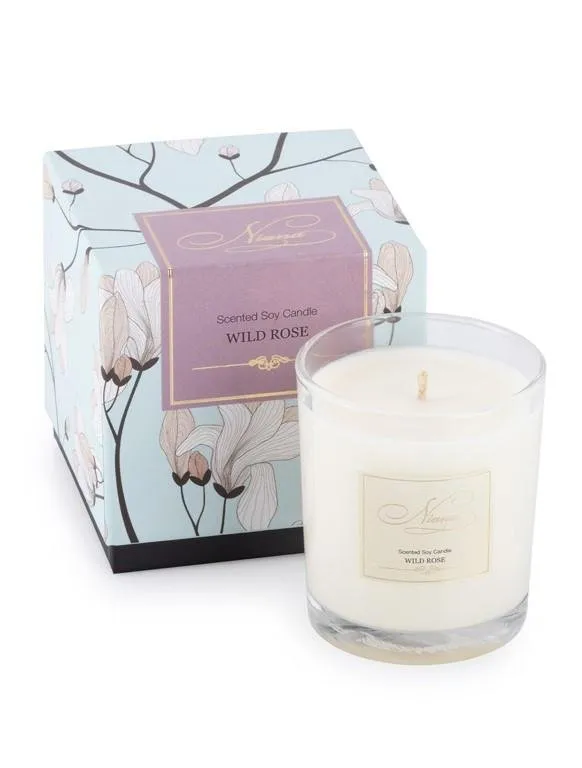 Wild Rose Candle